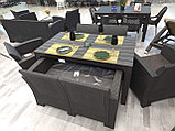 Комплект садовой мебели Arizona, цвет антрацит/венге, фото 5