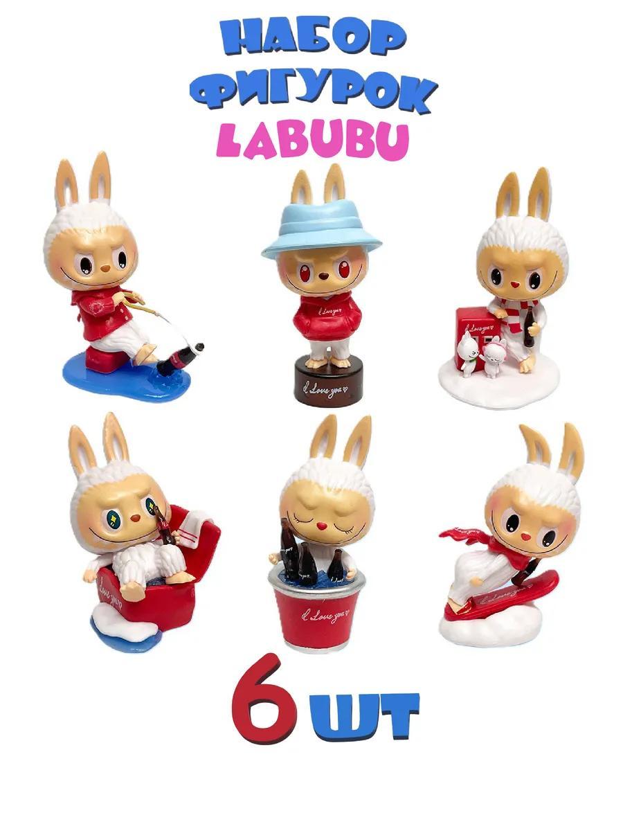 Набор фигурок монстры Лабубу Labubu 6 шт