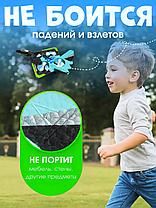 Самолет на радиоуправлении, летающая игрушка дрон с пультом управления, истребитель для улицы, фото 2