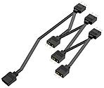 Разветвитель для кулеров 1*3-pin х 6*3-pin ID-COOLING FS-06 ARGB