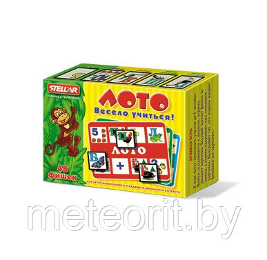 Лото "Весело учится"