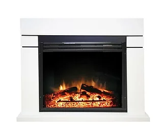 Каминокомплект Lindos MB/JUP/SYM26 с электрокамином Royal Flame Jupiter FX N Black