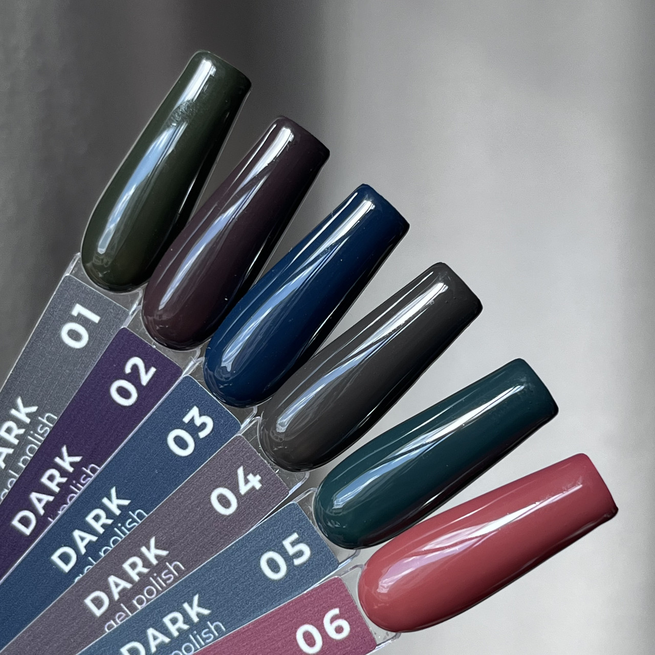 Гель-лак Nik Nails DARK, 8 мл