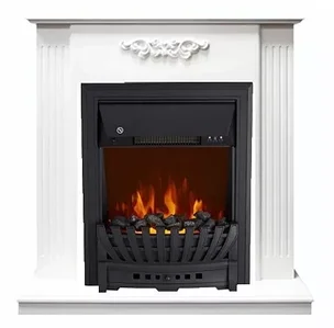 Каминокомплект Lumsden STD-ASP с электрокамином Royal Flame Aspen Black