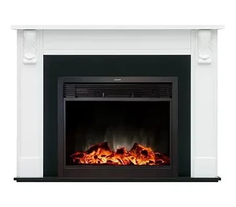 Каминокомплект LYNcoln MB/JUP/SYM26 с электрокамином RealFlame Moonblaze Deluxe-S BL LT