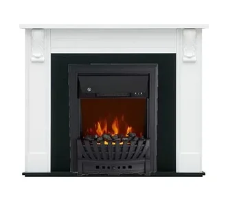 Каминокомплект LYNcoln STD-ASP с электрокамином Royal Flame Aspen Black