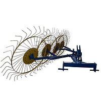 Грабли сеноворошилка к мини-трактору 4-х колесные ГС-4С-230Т
