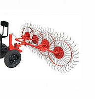 Грабли сеноворошилки для мотоблока 4-колесная ВМ-4