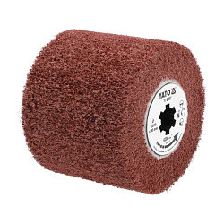 Диск абразивный из нетканого синтетического материала Р120 для сатинирования 120х100х19мм YATO