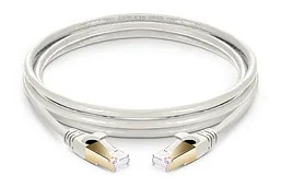 Сетевой кабель RJ45 - витая пара - патчкорд FTP CAT-7 10 Гбит/с POE, бескислородная медь, двойное