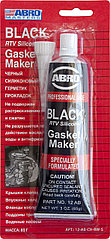 12ABCHRW ABRO Герметик прокладок Abro 85г силиконовый (черный)