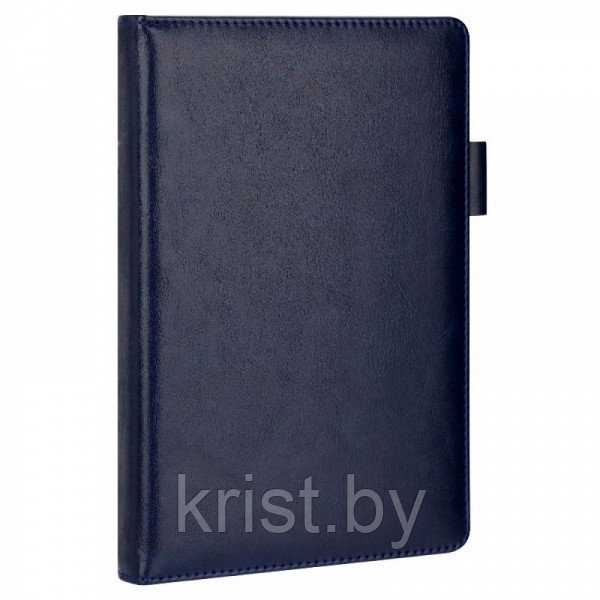 Ежедневник недатированный Deli 22298, А5, 180л, синий