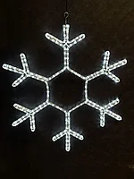 Светодиодная снежинка 80см, 24В, БЕЛАЯ