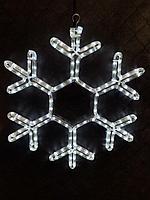 Светодиодная снежинка 50см, 24В,  БЕЛЫЙ