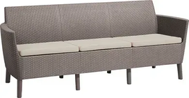 Диван трёхместный, капучино Salemo 3 seater sofa cap+NW-Oat 006 STD