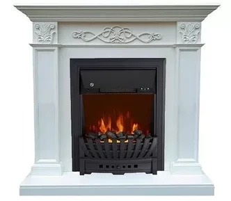 Каминокомплект Verona STD-ASP с электрокамином Royal Flame Aspen Black