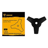 Нож для триммера металлический DEKO L-TB3-M, 255мм