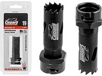 Коронка биметаллическая  d19 мм PROGRESSOR GEPARD