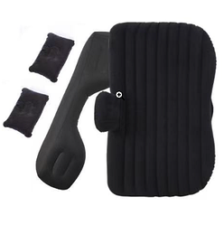 Надувной матрас в машину на заднее сиденье Car Travel Bed 136х80х10 см. +НАСОС