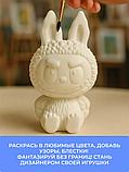 Гипсовая фигурка для раскрашивания Лабубу, фото 4