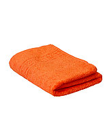 Полотенце махровое (50х90) оранжевый (orange pepper) 430 г/м2 (Туркмения) (х120)