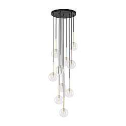 Подвесной светильник с прозрачными стеклянными плафонами NILOS 10xG9 5944 TK Lighting
