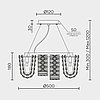 Подвесная люстра MODELUX ML.755.12 GD, фото 3