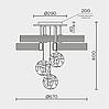 Потолочный cветильник LED4U L1040-750 WT, фото 4