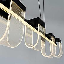 Подвесной cветильник LED4U L7707-1200 BK, фото 2