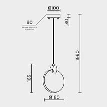 Подвесной светильник MODELUX ML.88097.1 CR, фото 3