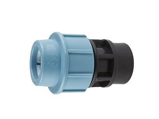 Муфта ПЭ 50 х 1 1/4" вн., AV Engineering