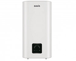 Водонагреватель накопит. Oasis АР-80 (2кВт, 80л, медный ТЭН, верт/гор., два анода, УЗО, антизамерз.)