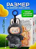 Лабубу мягкая игрушка брелок big into energy музыкальный, фото 2