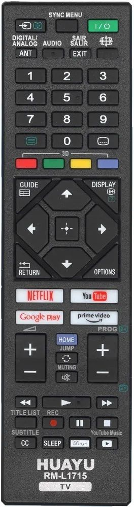 Пульт дистанционного управления ДУ SONY  RM-L1715