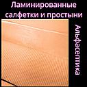 Простыни (размер 50х100 см) бумажные, ламинированные, медицинские, одноразовые +20% НДС, фото 2