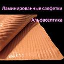Простыни (размер 50х100 см) бумажные, ламинированные, медицинские, одноразовые +20% НДС, фото 3