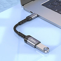 Адаптер Type-C на USB 3.0 мама 5 Gbps Hoco UA24 (Зарядка и передача данных)