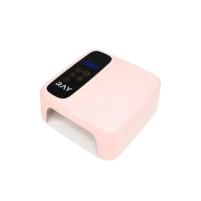 Лампа для сушки ногтей RAY 602pro 48Вт без аккумулятора (ОРИГИНАЛ!), цвет: розовый