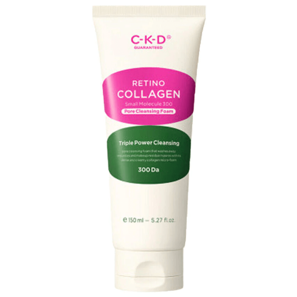 Пенка для глубокого очищения с ретиналем CKD Retino Collagen Small Molecule 300 Pore Cleansing Foam, 150 мл
