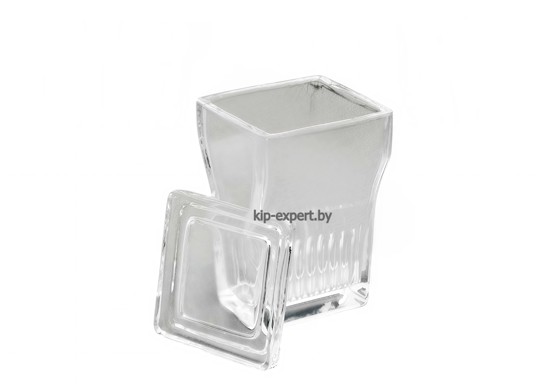 Емкость стеклянная 50х52х86мм, на 9 стекол вертикально