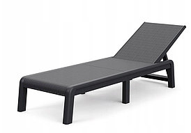 Шезлонг лежак Keter Mallorca Sun Lounger | Grey