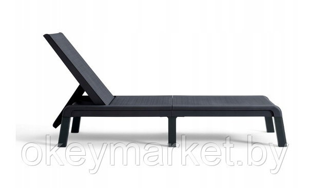 Шезлонг лежак Keter Mallorca Sun Lounger | Grey, фото 3