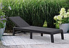 Шезлонг лежак Keter Mallorca Sun Lounger + матрас | Grey, фото 6