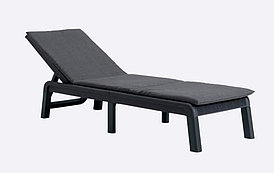 Шезлонг лежак Keter Mallorca Sun Lounger + матрас | Grey
