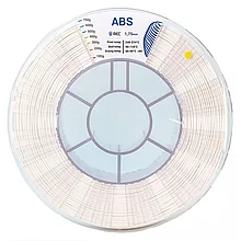 Катушка пластика REC ABS 1.75мм 0,75 кг, белая