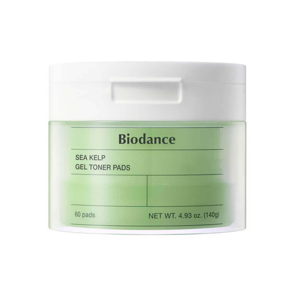 Успокаивающие пэды с водорослями Biodance Sea Kelp Gel Toner Pad, 60 ШТ