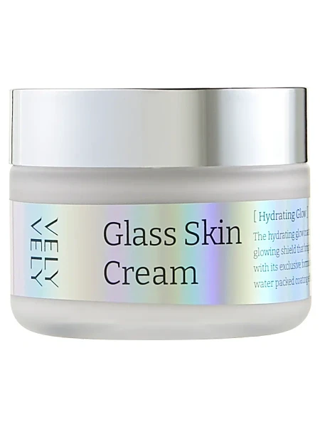 Vely Vely Увлажняющий крем с PDRN для сияющей кожи Glass Skin Cream 60 мл