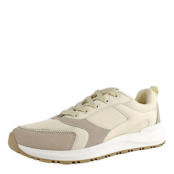 Кроссовки женские Spotter арт.813388-Крем светлый,р-ры:36-41