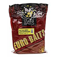 Метод микс LION BAITS Клубника-Слива 1 кг (клейкий)