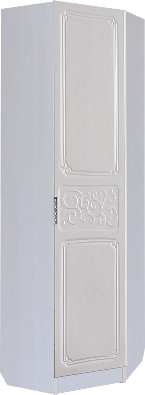 Шкаф угловой ТИФФАНИ (Бодега/ Рельеф пастель) Союз-Мебель